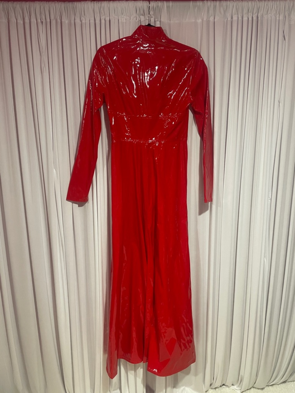 Dolls Kill latex trench coat - Picture 3 of 5